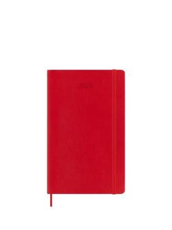 Moleskine Large Weekly 2026 Diary, Scarlet Red - view 2, Scarlet Red