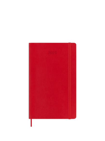 Moleskine Large Weekly 2026 Diary, Scarlet Red - view 2, Scarlet Red