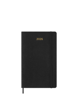 Moleskine Vegea Python 2026 Diary,  Mamba Black, Mamba Black