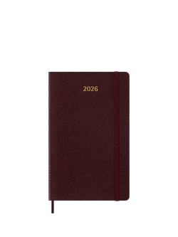 Moleskine Vegea Python 2026 Diary, Mamba Bordeaux, Mamba Bordeaux