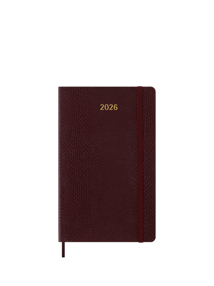 Moleskine Vegea Python 2026 Diary, Mamba Bordeaux, Mamba Bordeaux