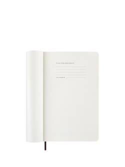 Moleskine Vegea Python 2026 Diary, Mamba Bordeaux - view 2, Mamba Bordeaux