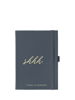 Busy B Shh Password Book, Charcoal