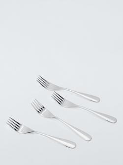 John Lewis Brook Stainless Steel Pastry Forks, Set of 4 - view 2, 