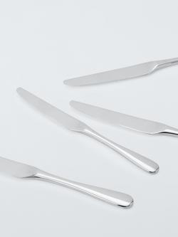 John Lewis Brook Stainless Steel Table Knives, Set of 4 - view 2, 