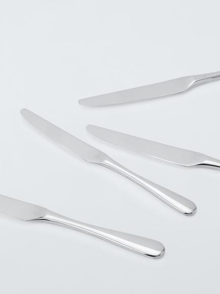 John Lewis Brook Stainless Steel Table Knives, Set of 4 - view 2, 