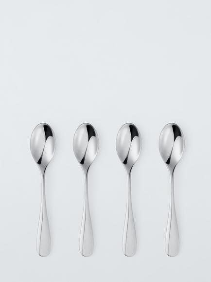 John Lewis Brook Stainless Steel Teaspoons, Set of 4, 