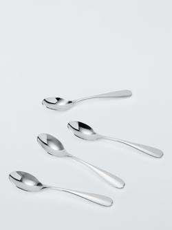 John Lewis Brook Stainless Steel Teaspoons, Set of 4 - view 2, 