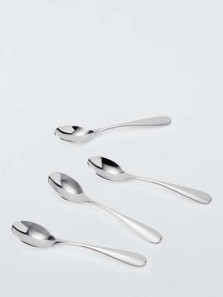 John Lewis Brook Stainless Steel Teaspoons, Set of 4 - view 2, 