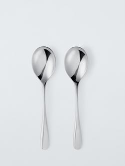 John Lewis Brook Stainless Steel Table Spoons, Set of 2, 