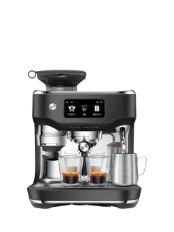 Sage Oracle Dual Boiler Coffee Machine, Stainless Steel, Black Truffle