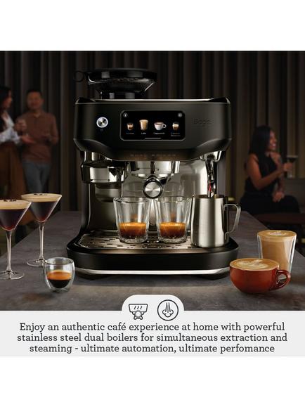 Sage Oracle Dual Boiler Automatic Bean to Cup Coffee Machine - view 2, Black Truffle