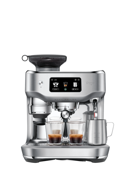 Sage Oracle Dual Boiler Automatic Bean to Cup Coffee Machine, Brushed Stainless Steel