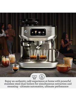 Sage Oracle Dual Boiler Coffee Machine, Stainless Steel - view 2, Stainless Steel