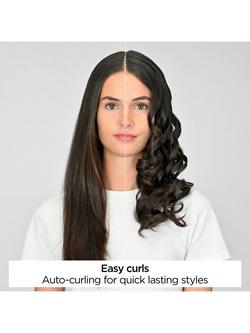 BaByliss Style Secret Air Automatic Rotating Curler & Waver, Silver - view 2, Silver