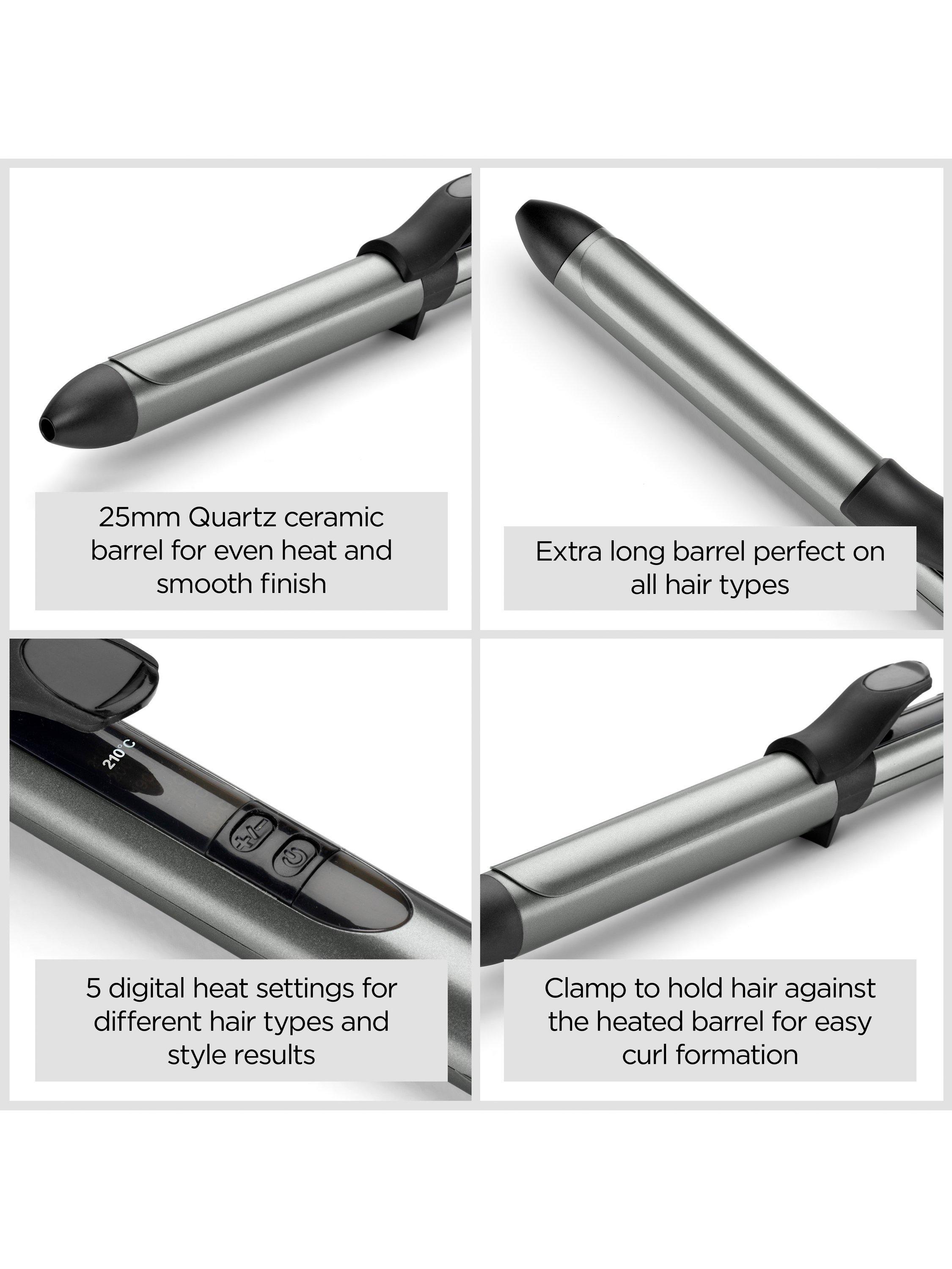 Product image 2 of 7, which shows BaByliss Xanadu Curling Tong, Green