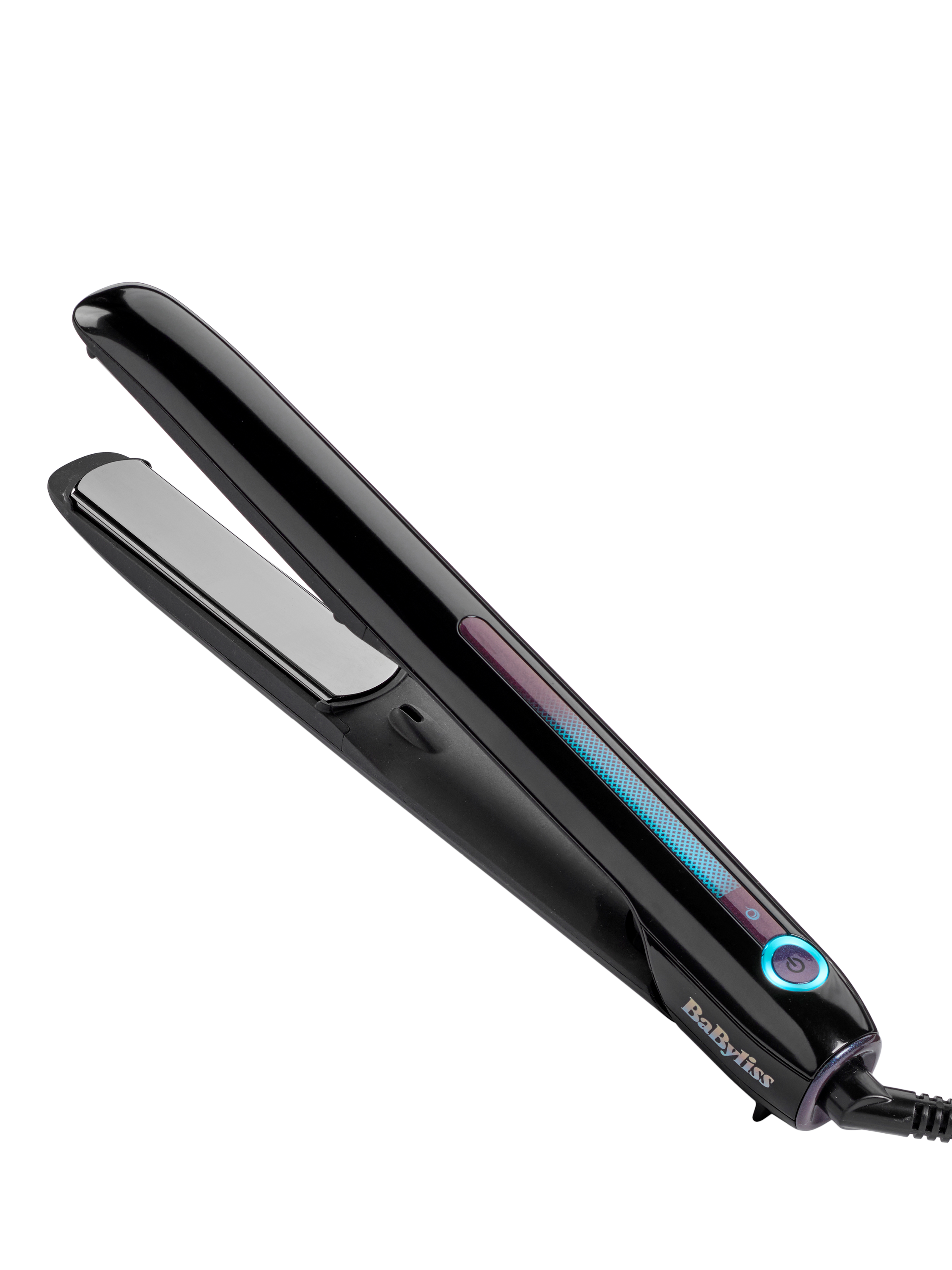 Product image 1 of 9, which shows BaByliss Sensor Protect Styler Intelligent Hair Straighteners, Black