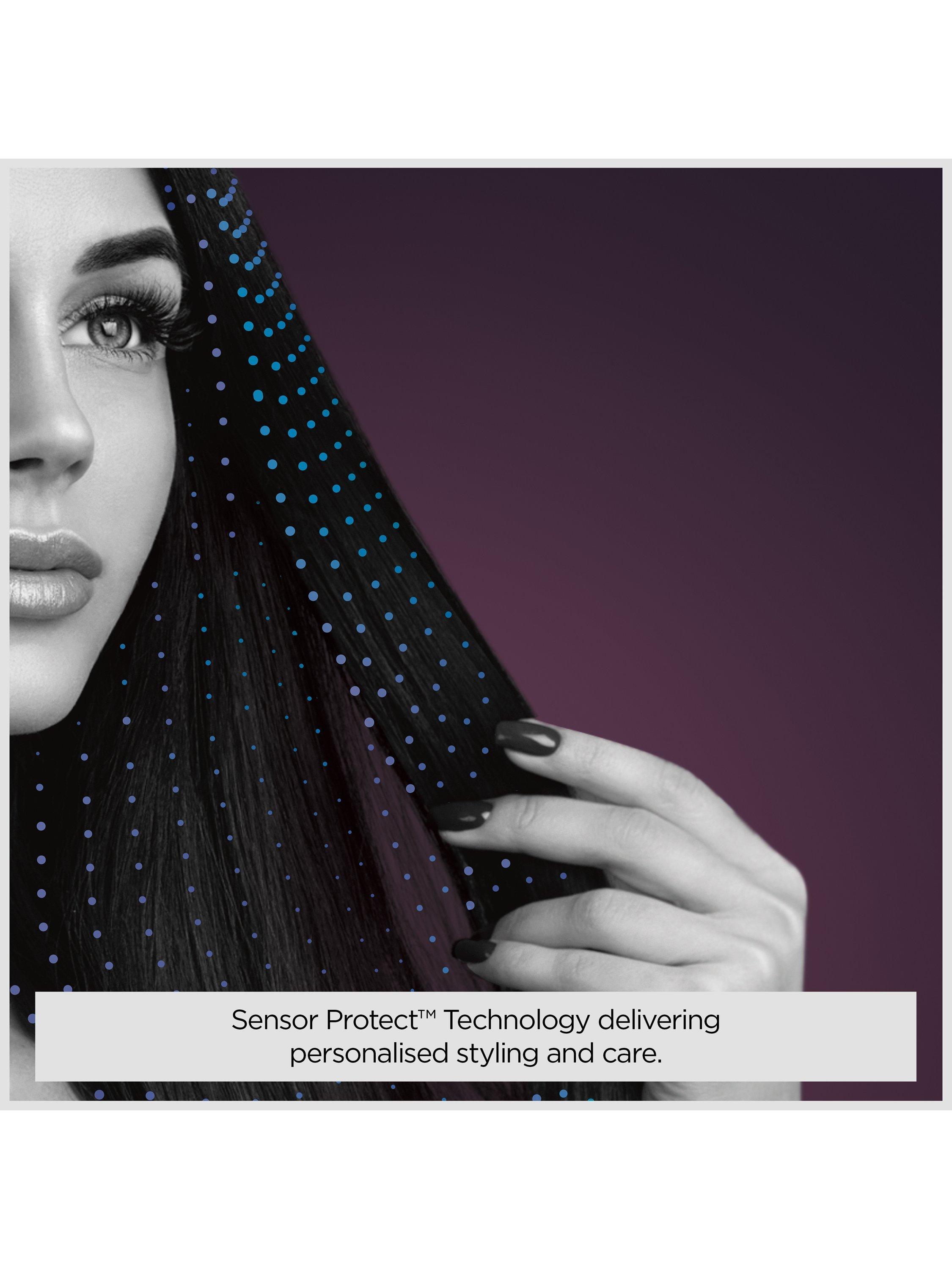 Product image 2 of 9, which shows BaByliss Sensor Protect Styler Intelligent Hair Straighteners, Black