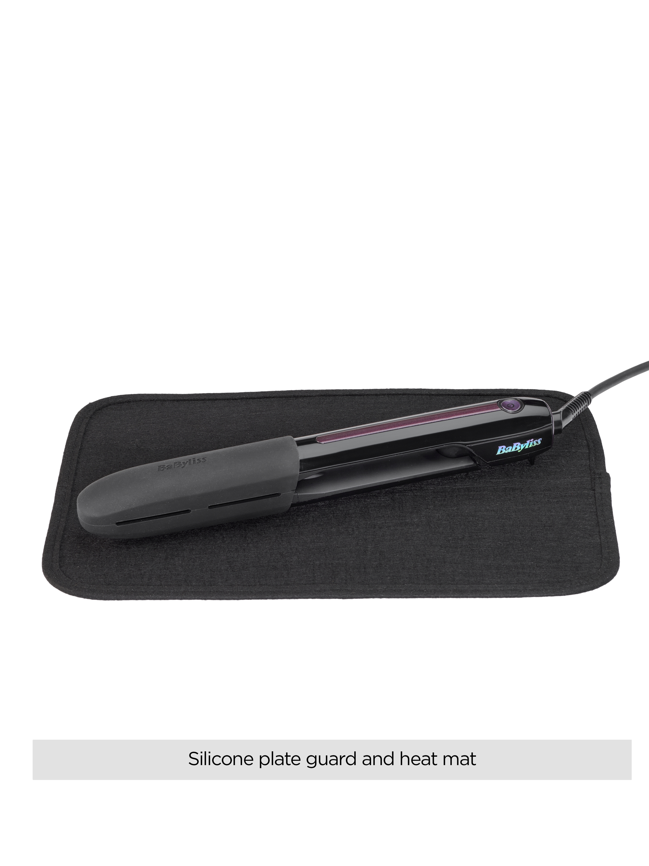 Product image 7 of 9, which shows BaByliss Sensor Protect Styler Intelligent Hair Straighteners, Black