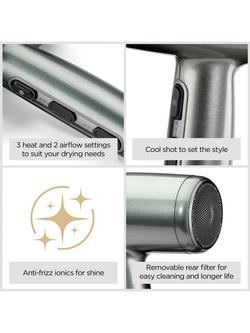 BaByliss Xanadu Ionic Hair Dryer, Green - view 2, Green