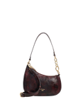 Dune London Direction Ombre Leather Shoulder Bag, Purple