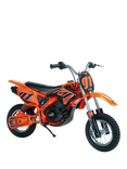 INJUSA Moto Cross Senda Fighter 24V Ride-On Electric Motorbike, Orange
