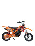 INJUSA Moto Cross Senda Fighter 24V Ride-On Electric Motorbike, Orange