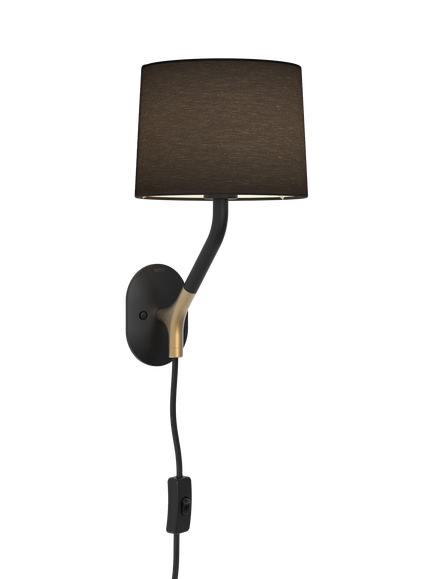 Astro Arbor Plug-In Wall Light, Black