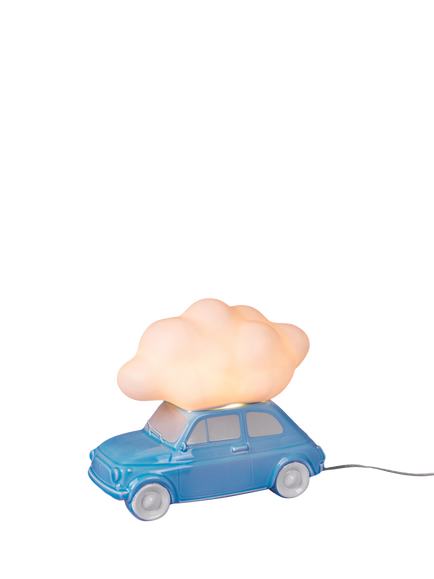 Seletti Nuvola Fiat 500 Table Lamp, Teal Blue, Teal Blue