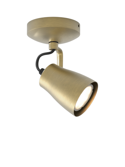 Astro Juno Ceiling Spotlight, Metallic Brass, Metallic Brass