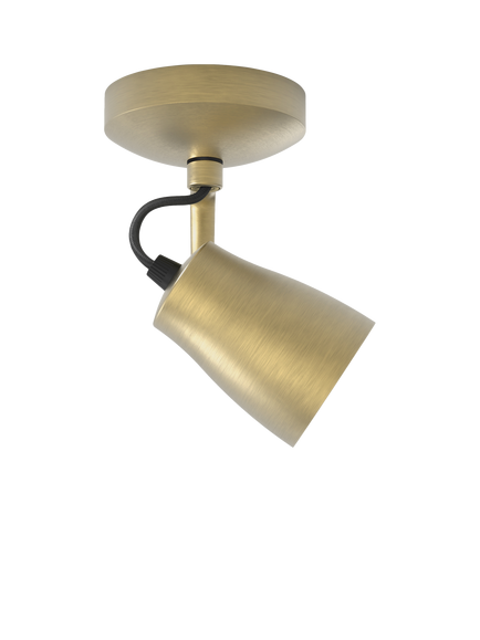 Astro Juno Ceiling Spotlight, Metallic Brass - view 2, Metallic Brass
