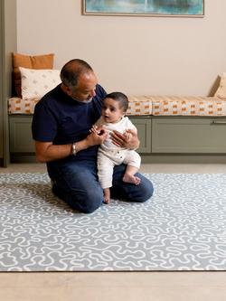 Totter + Tumble Pembroke and Holbein Extra Large Reversible Playmat, Multi - view 2, Multi