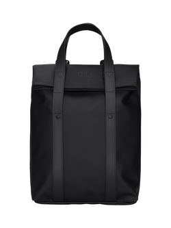 Rains 2 Way Tote Backpack, 8L, 01 Black