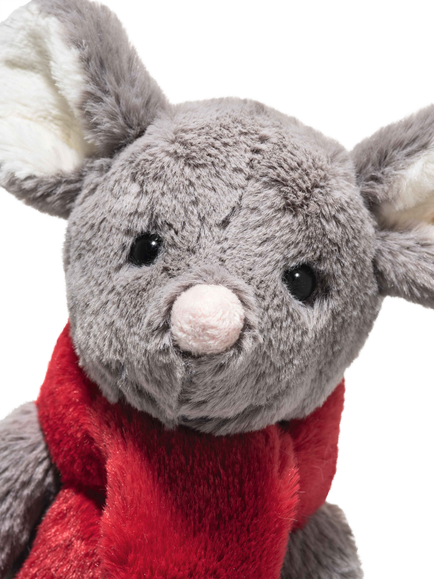 Steiff Cosy Christmas Mia Mouse Soft Toy - view 2, Multi