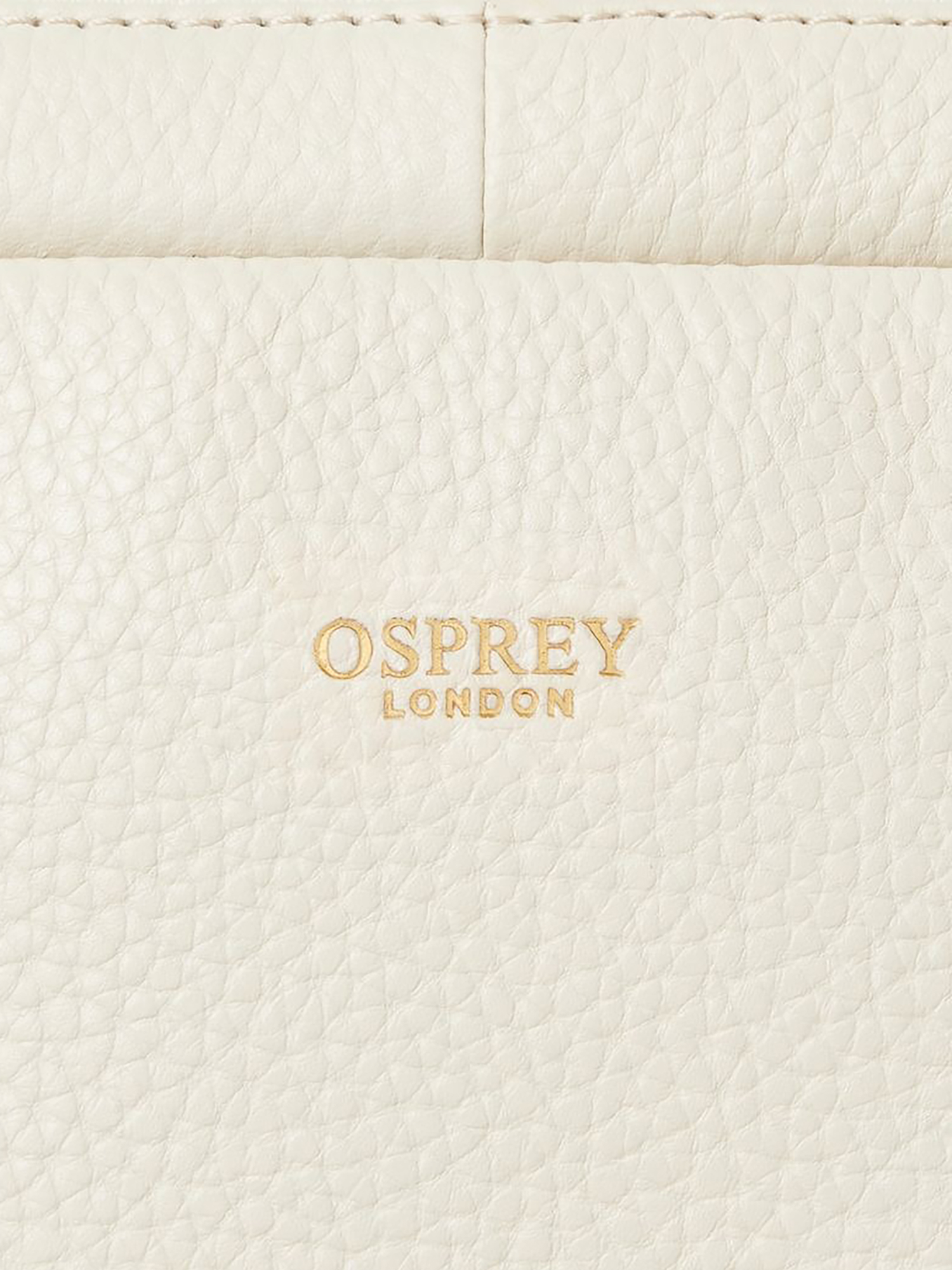 Product image 4 of 5, which shows OSPREY LONDON Adaline Leather Laptop Bag, Dove