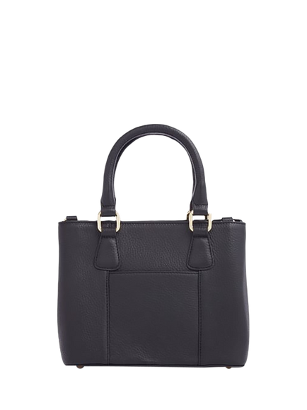 Osprey London The Adaline Mini Leather Grab Bag - view 2, Black