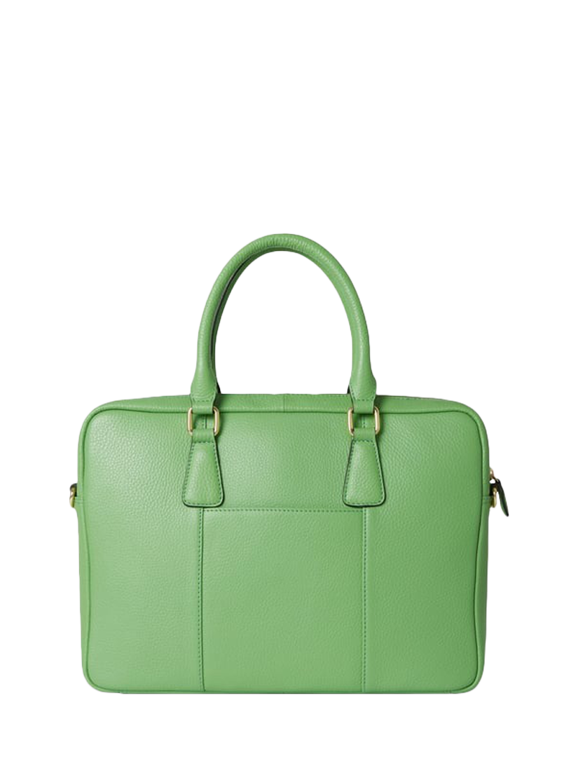 Product image 2 of 5, which shows OSPREY LONDON Adaline Leather Laptop Bag, Apple