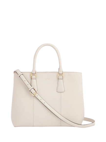 OSPREY LONDON Adaline Leather Workbag, Dove