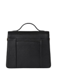 OSPREY LONDON Harper Leather Grab Bag, Black