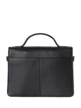 OSPREY LONDON Harper Leather Mini Grab Bag, Black