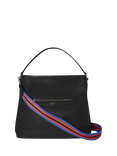 OSPREY LONDON Hendrix Oversized Hobo Bag, Black