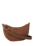 OSPREY LONDON Oxford Leather Sling Bag, Tan