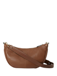 OSPREY LONDON Oxford Leather Sling Bag, Tan