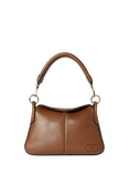 OSPREY LONDON Oxford Leather Small Shoulder Bag, Tan