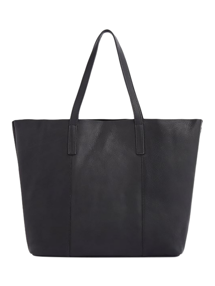 OSPREY LONDON Santa Fe Leather Tote Bag - view 2, Black