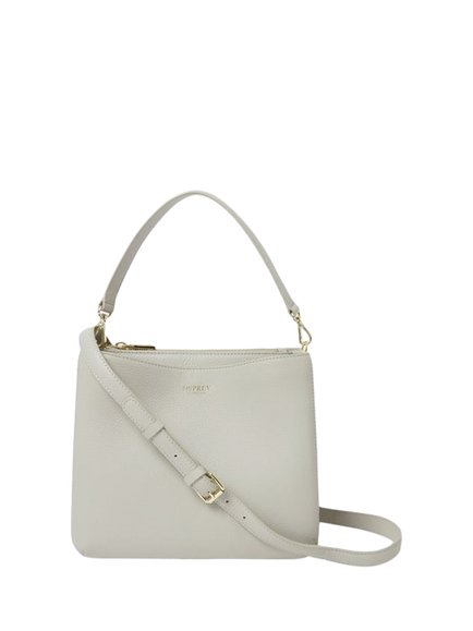 OSPREY LONDON Winchester Leather Grab Bag, Taupe