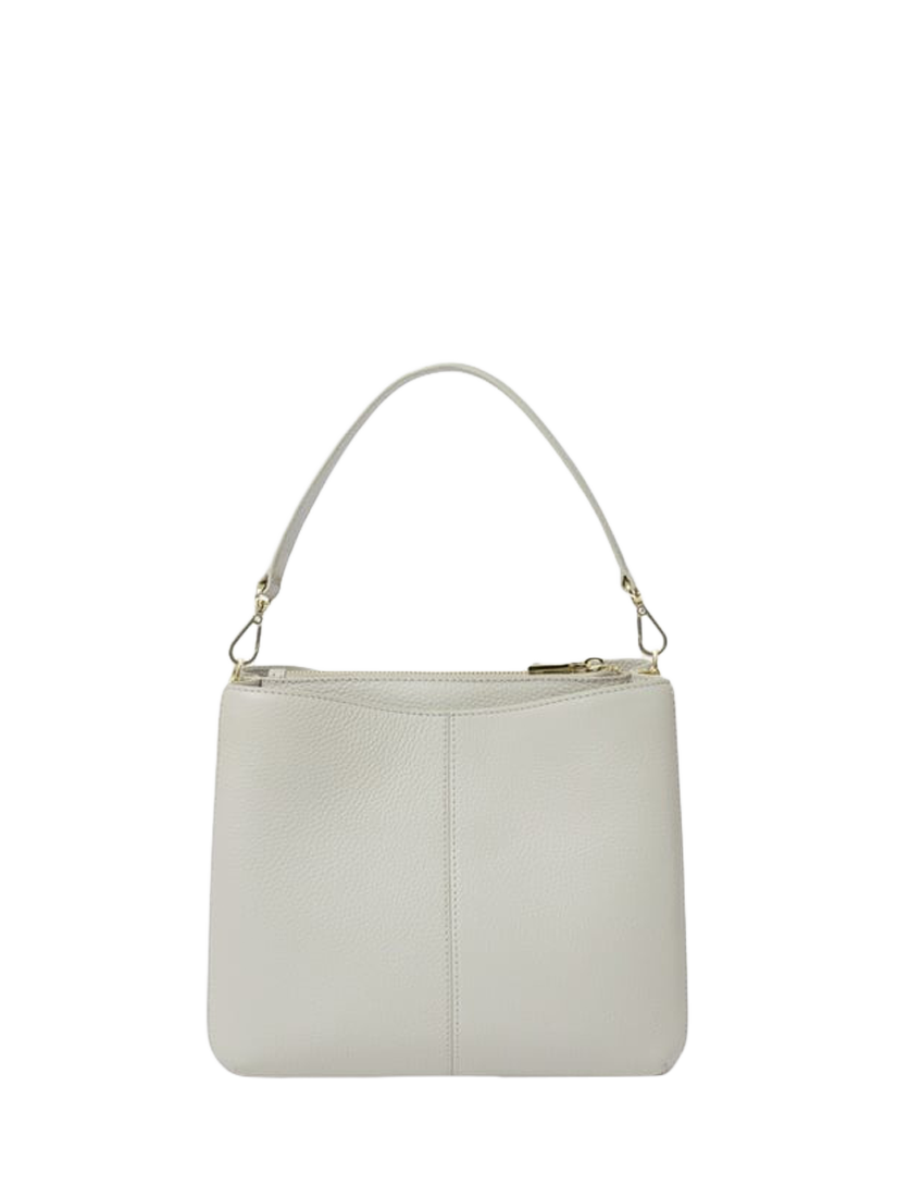 Product image 2 of 5, which shows OSPREY LONDON Winchester Leather Grab Bag, Taupe