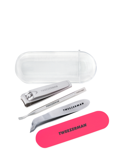 Tweezerman Mini Neon Nail Rescue Kit, Neon