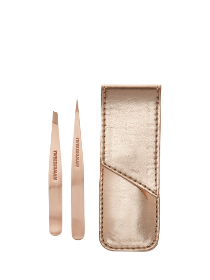 Tweezerman Petite Tweeze Set, Rose Gold, Rose Gold