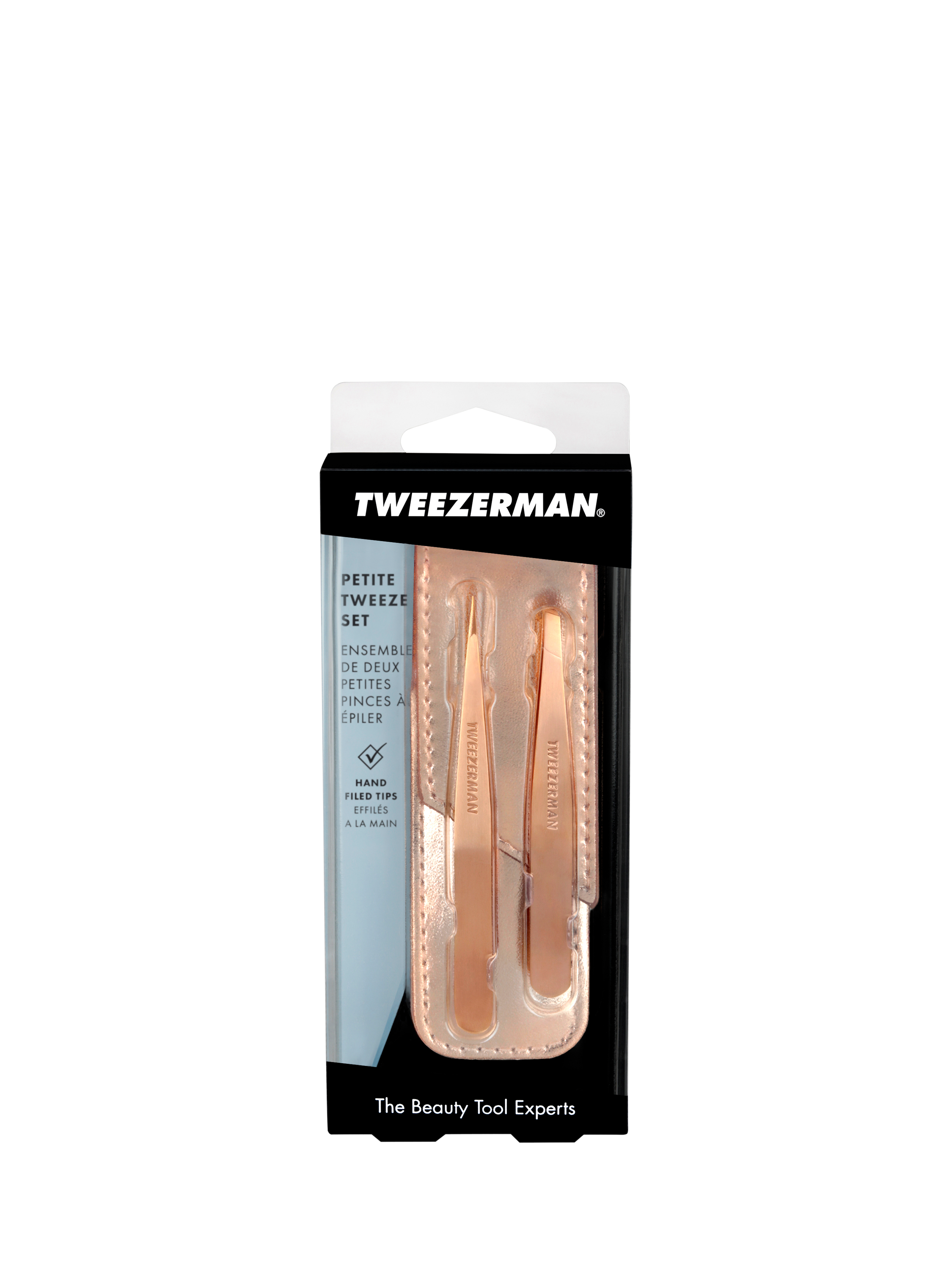 Product image 10 of 10, which shows Tweezerman Petite Tweeze Set, Rose Gold